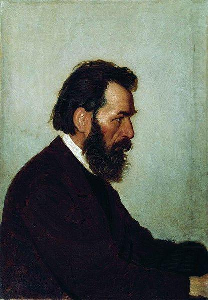 Portrait of architect Aleksey Ivanovich Shevtsov, llya Yefimovich Repin